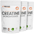 Creatin Monohydrat Pulver 1kg / 1000g reines Kreatin Monohydrat in mikronisierter Qualität - Creatine-Monohydrate mit 3000 mg Creatine pro Tag - Creatin-Pulver 100% vegan - Vorrat für 292 Tage