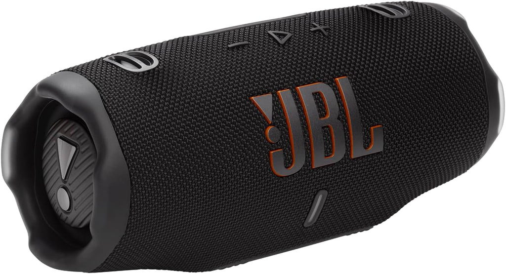 JBL Charge 6, Tragbarer Bluetooth-Lautsprecher, IP68 Zertifiziert -Schwarz