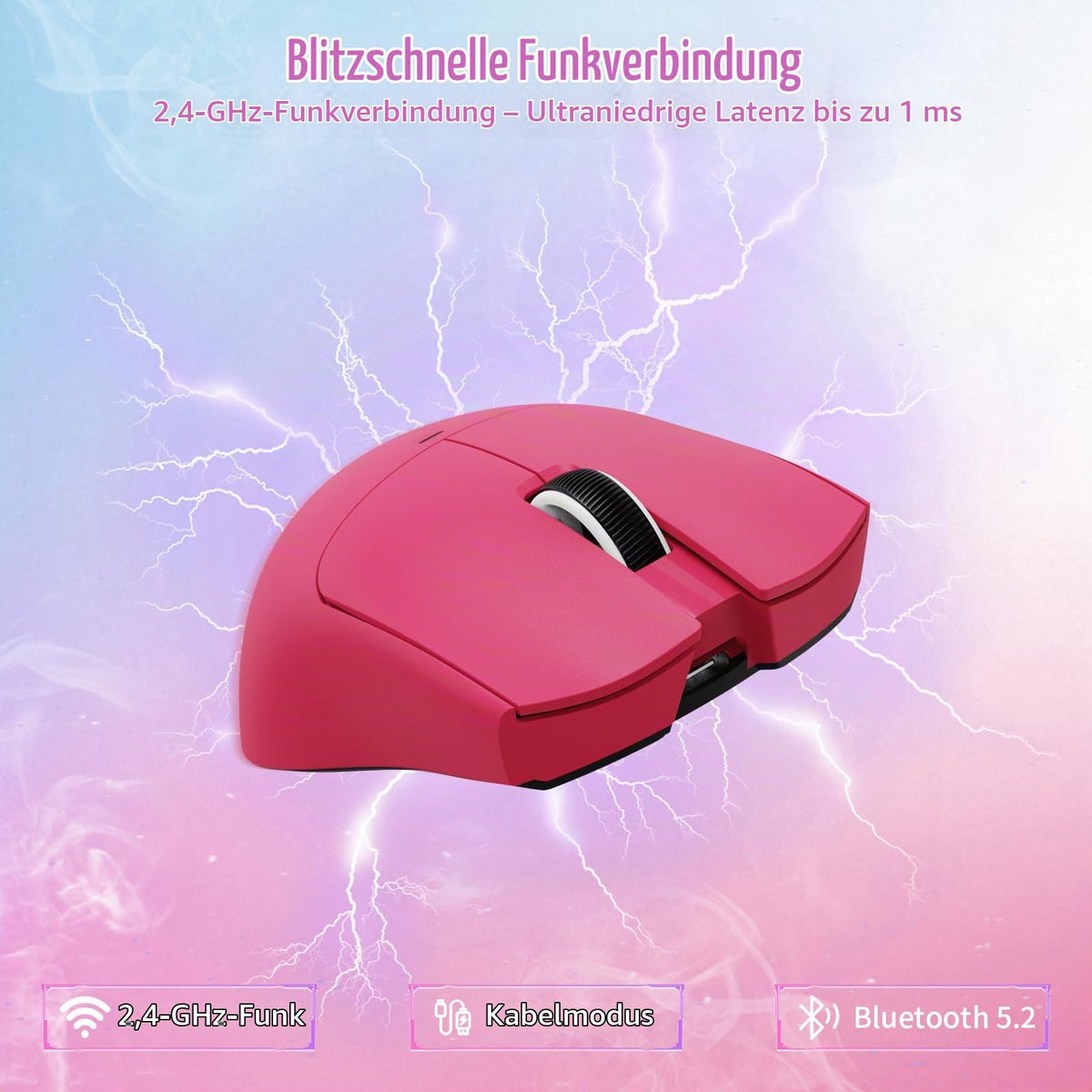ATTACK SHARK X11SE Kabellose Gaming-Maus