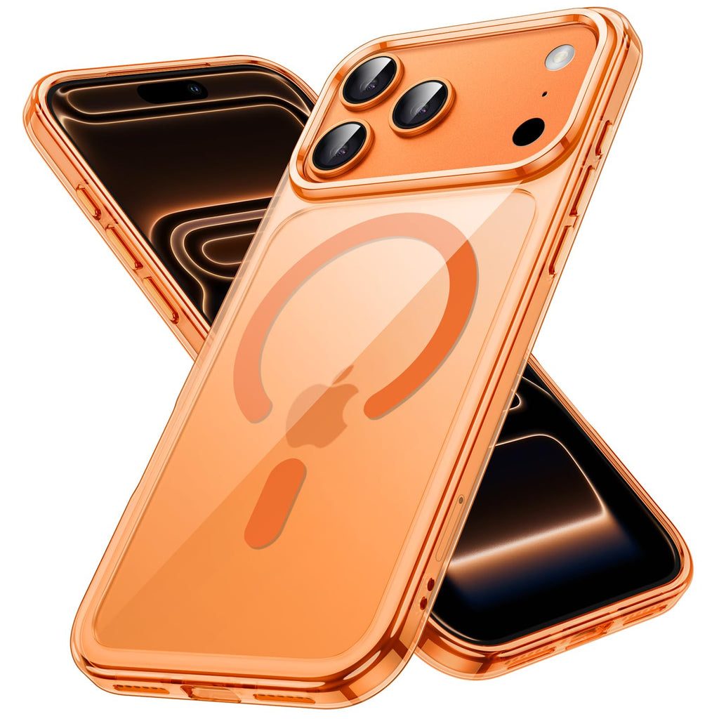 JETech Magnetische Hülle für iPhone 17, Durchsichtig