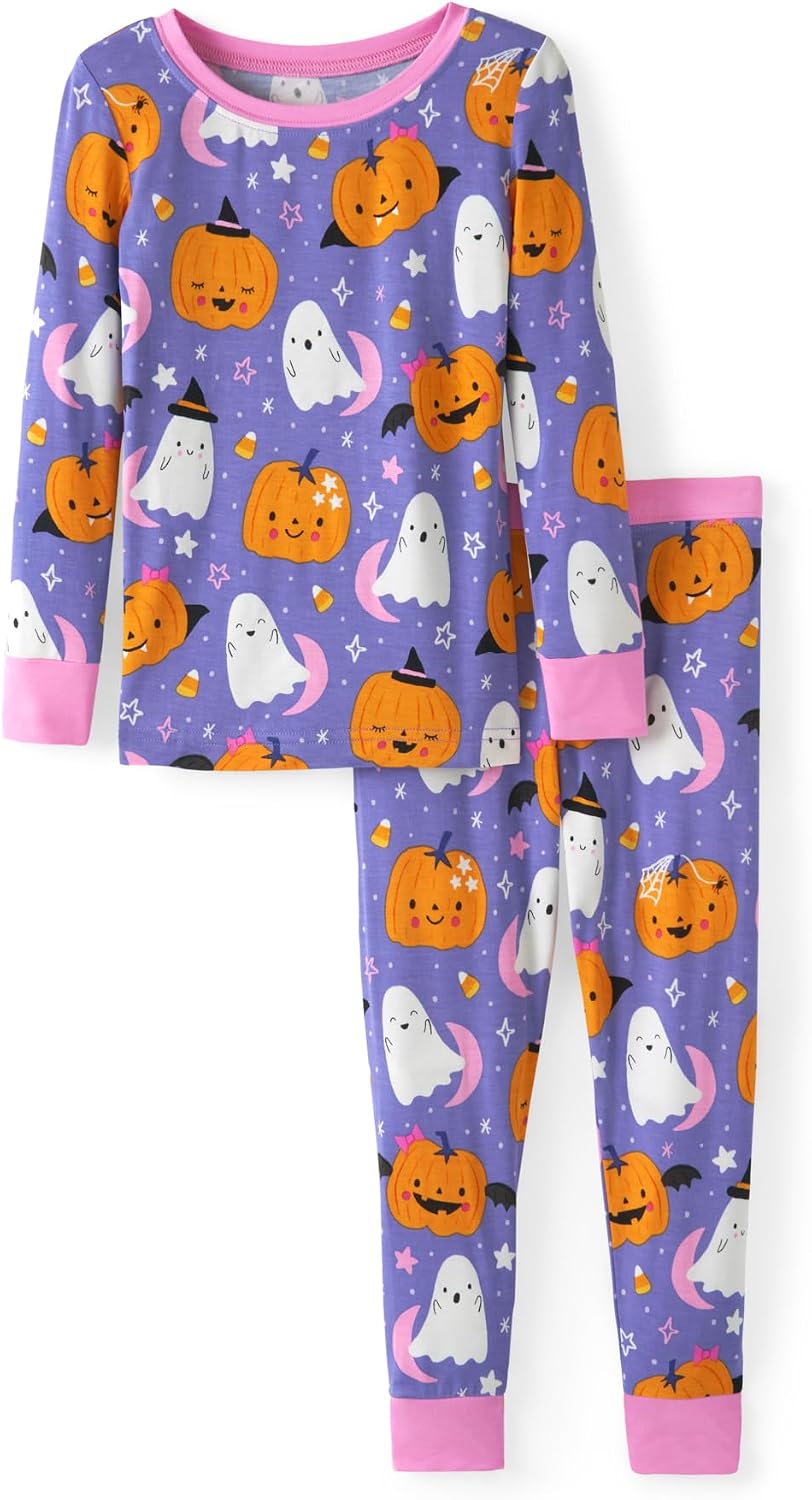 Little Sleepies Two-Piece Pajama Set, Viscose from Bamboo, Toddler Kids PJs