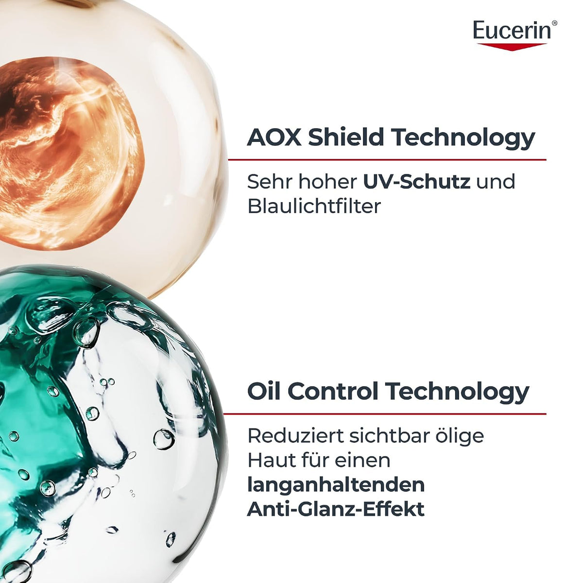 Eucerin Oil Control Sun Face Gel-Creme LSF 50+ 50 ml, Sonnencreme