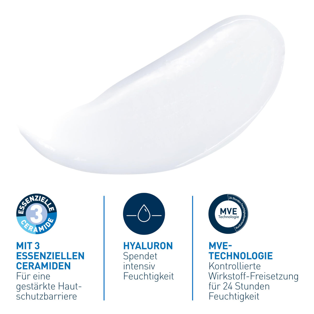 CeraVe Feuchtigkeitslotion für trockene Haut, Körper & Gesicht