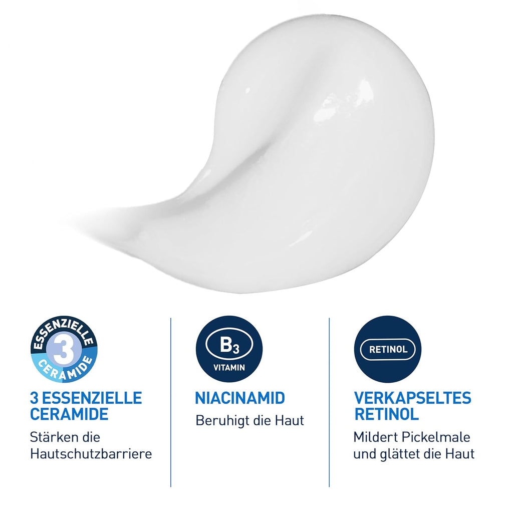 CeraVe Hautbilderneuerndes Retinol Serum für das Gesicht, 30 ml
