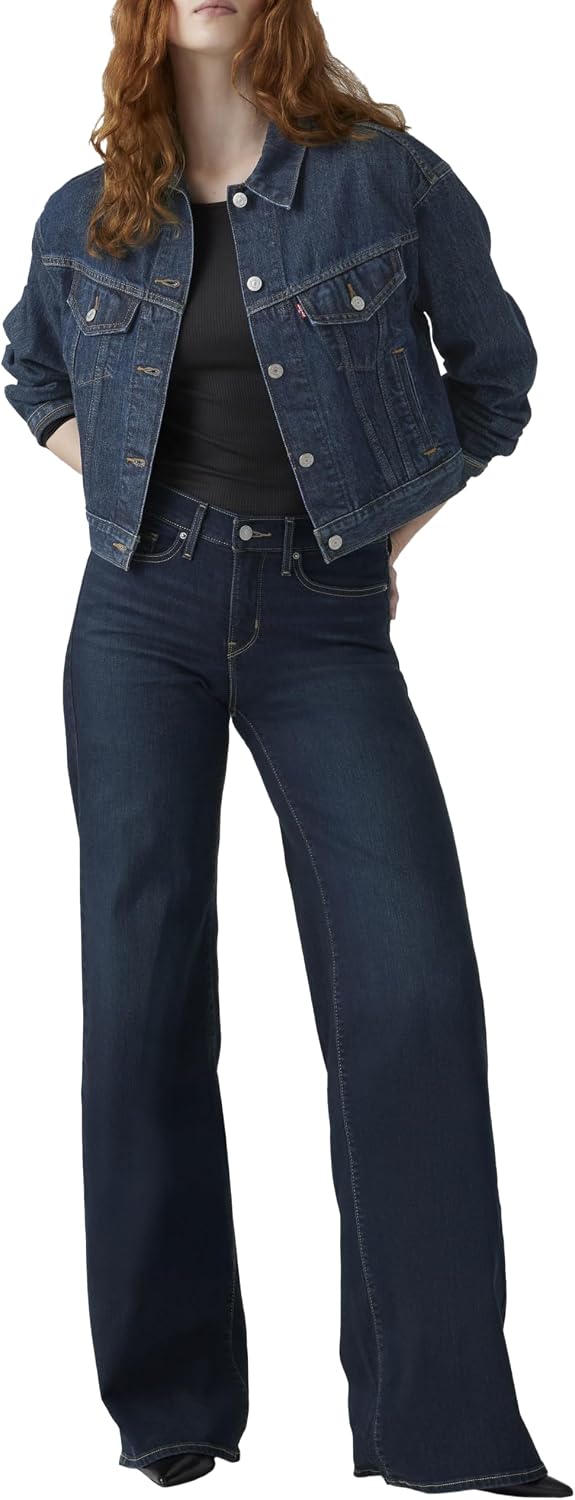 Levi's Damen 318 Shaping Wide Leg Jeans