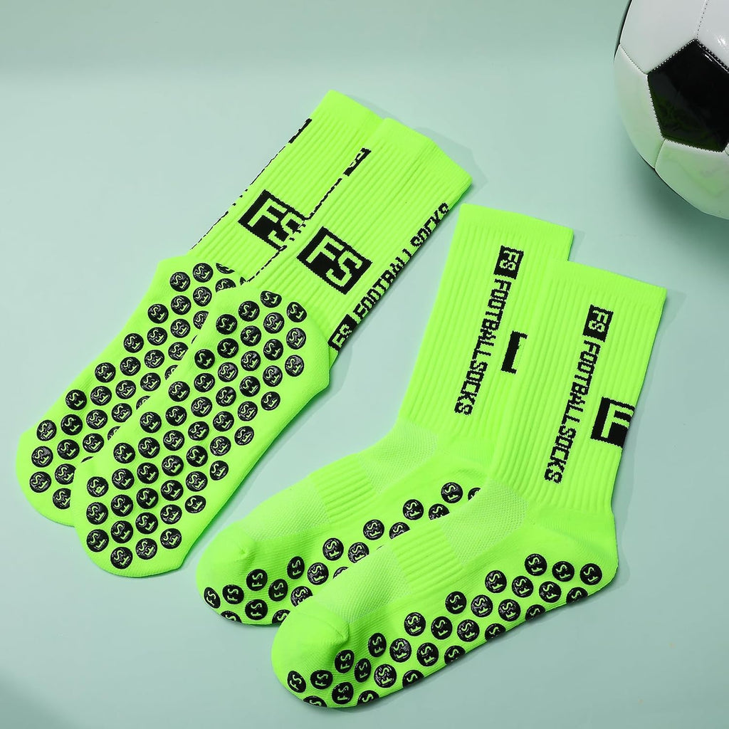 FANTESI 3 Paare Fußballsocken für Herren Damen,Sportsocken Fußball