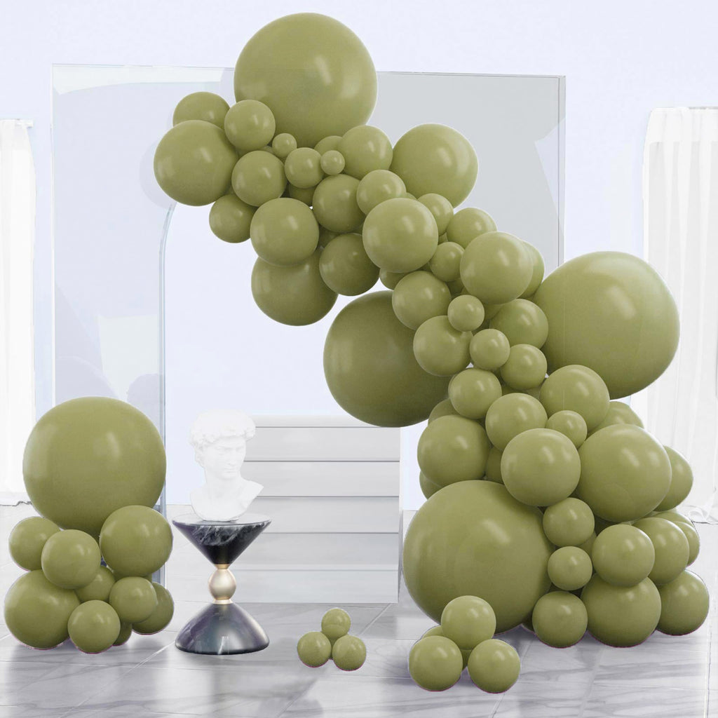 PartyWoo Black Balloons 140pcs Different Sizes of 18 12 10 5 Inch
