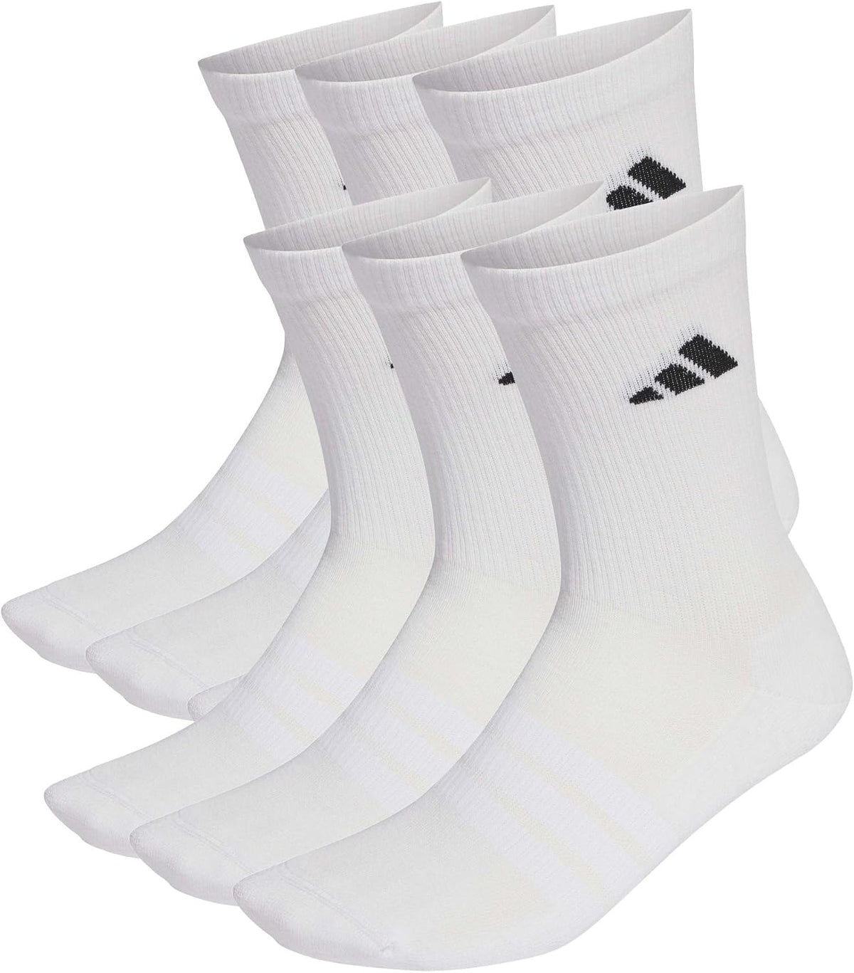 adidas Unisex Cushioned Crew Socks 6 Pair Pack Socken