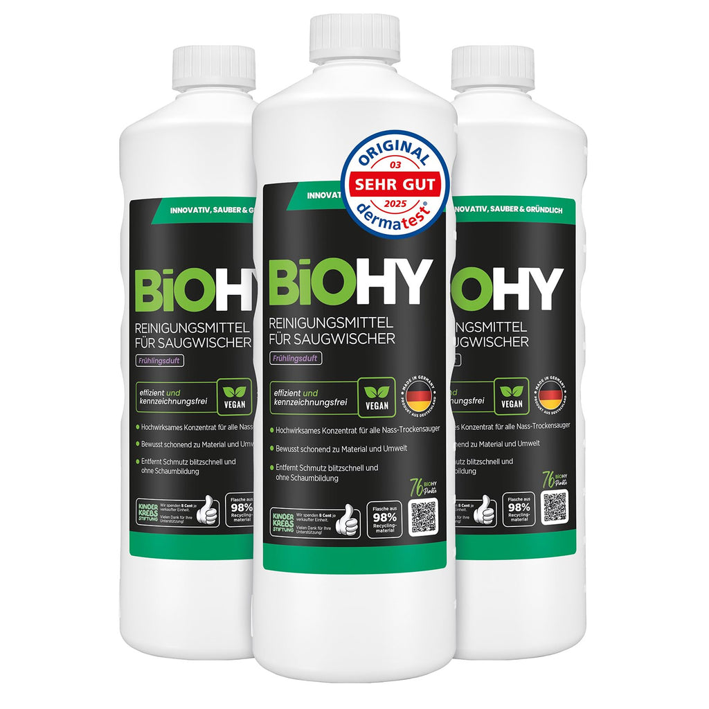 BiOHY Wischroboter Reiniger für Station mit Orangenduft (2 x 1 Liter)