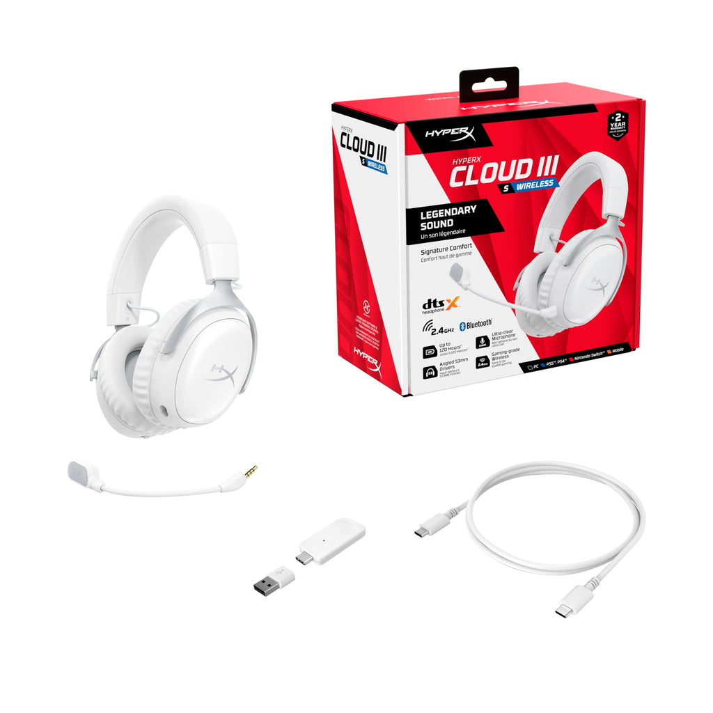 HyperX Cloud III – Kabelgebundenes Gaming-Headset