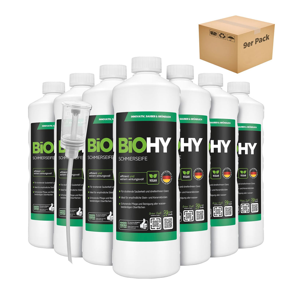 BiOHY Wischroboter Reiniger für Station mit Orangenduft (2 x 1 Liter)
