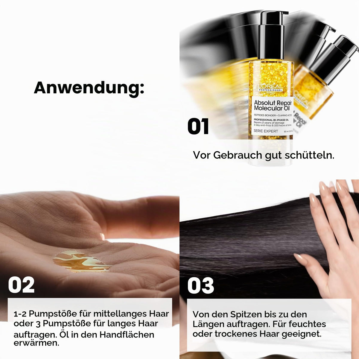 L'Oréal Professionnel Absolut Repair Molecular Bi-Phase Oil