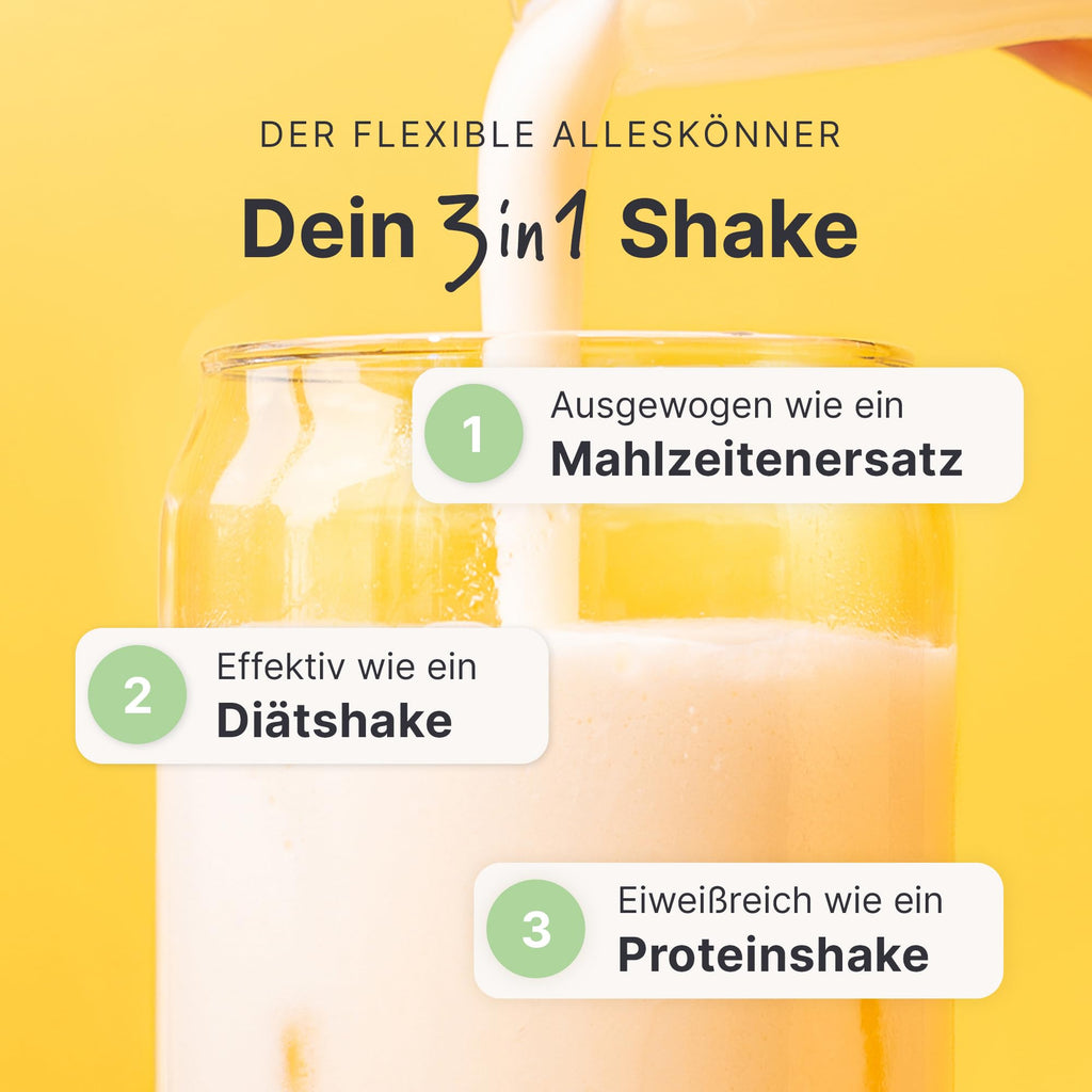 SHEKO Balance Shake Erdbeere – Mahlzeitersatz & Abnehmshake – 378 g