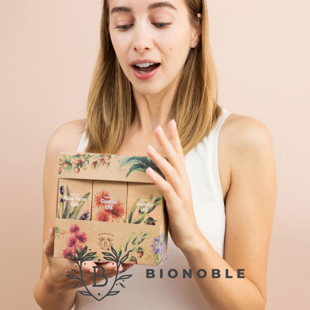 BIONOBLE Arganöl Bio Kaltgepresst - Haare, Gesicht, Haut - Marokko - 50ml