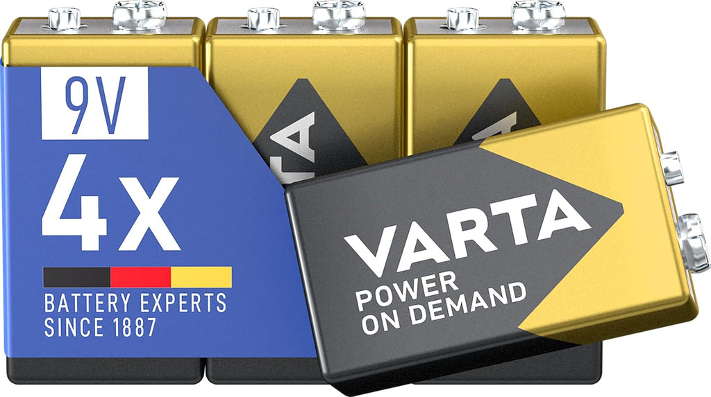 Varta Batterien AAA 100 Stück Power on Demand Alkaline 1,5 V Vorratspack