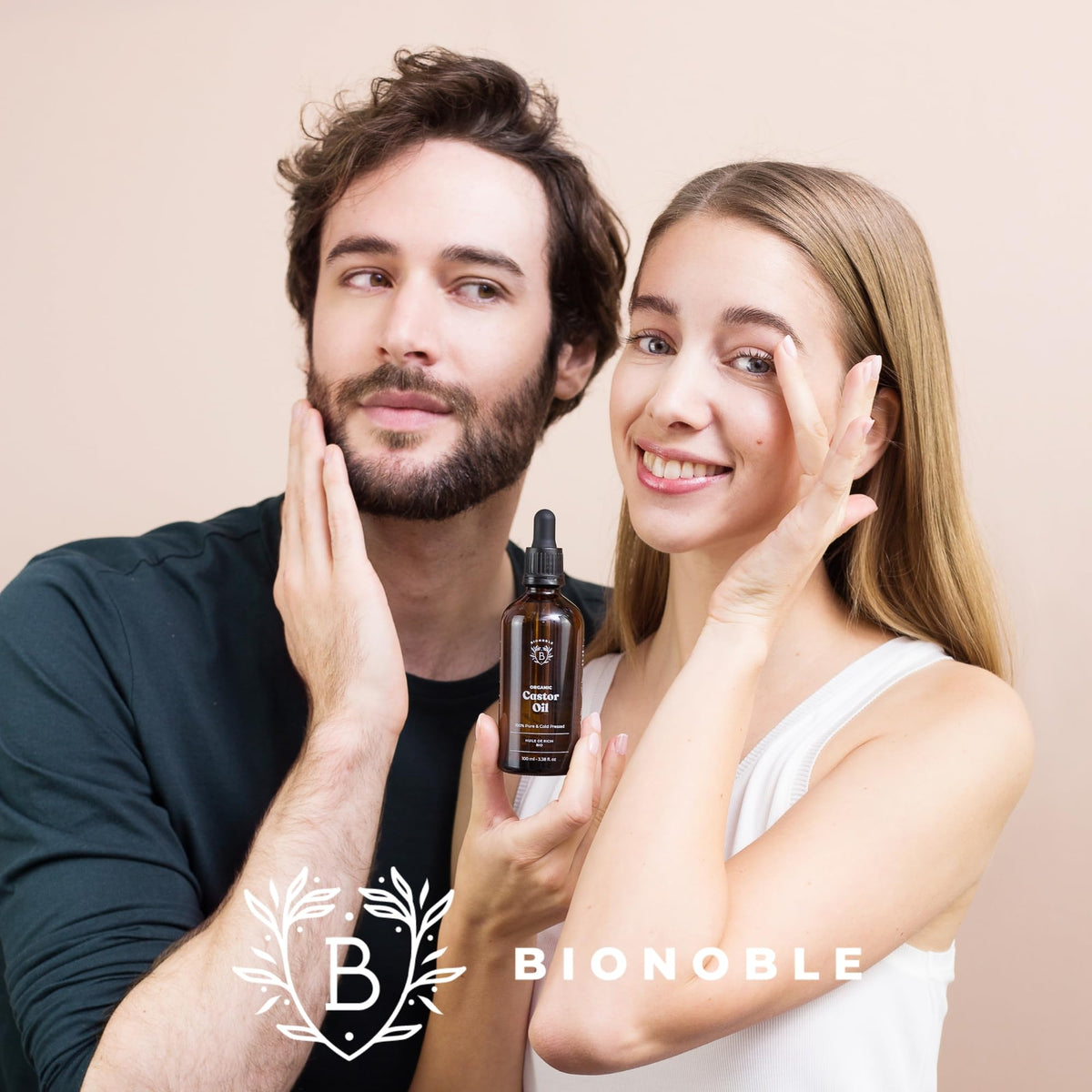 BIONOBLE Arganöl Bio Kaltgepresst - Haare, Gesicht, Haut - Marokko - 50ml