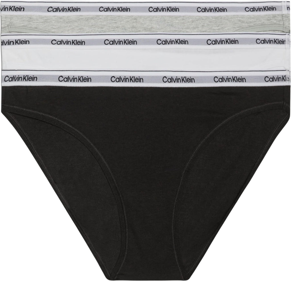 Calvin Klein Damen 3er-Pack Bikini-Slips aus Baumwoll-Stretch
