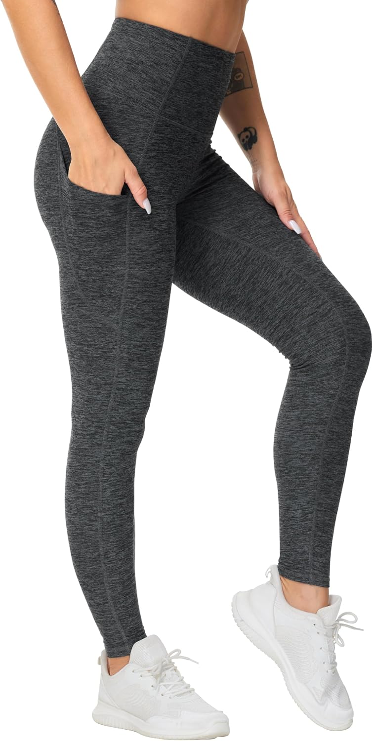 THE GYM PEOPLE Women's Thick High Waist Yoga Pants Workout Leggings