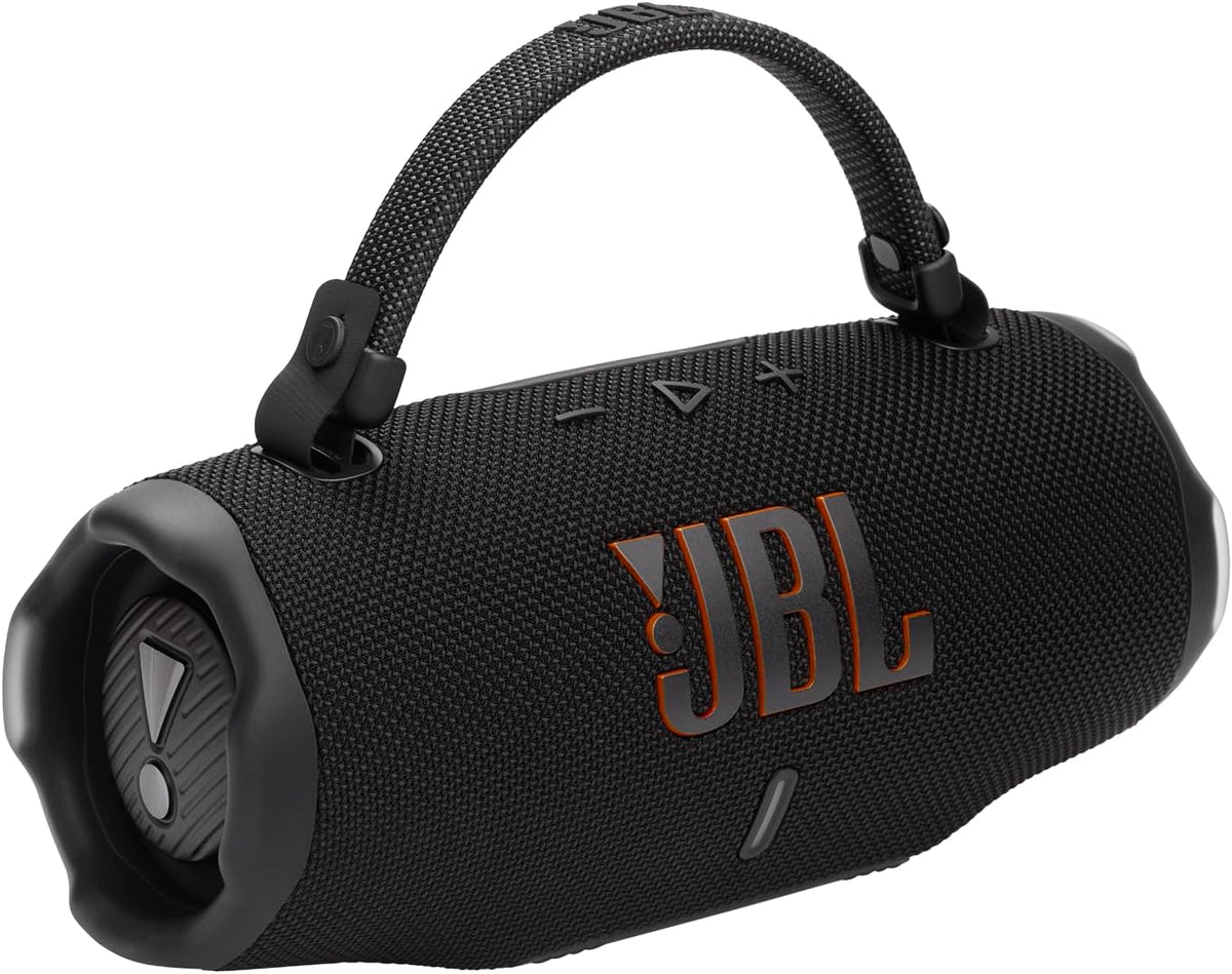 JBL Charge 6, Tragbarer Bluetooth-Lautsprecher, IP68 Zertifiziert -Schwarz