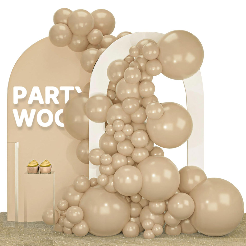 PartyWoo Black Balloons 140pcs Different Sizes of 18 12 10 5 Inch