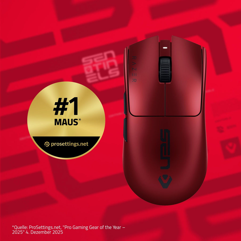 Razer Viper V3 HyperSpeed - Kabellose Esports Gaming-Maus - Focus Pro 30K DPI Sensor - bis zu 280 Std. Akku, Mechanische Maus-Switches 2th Generation - kabellose Abtastrate 4000Hz- PC/Mac | Schwarz