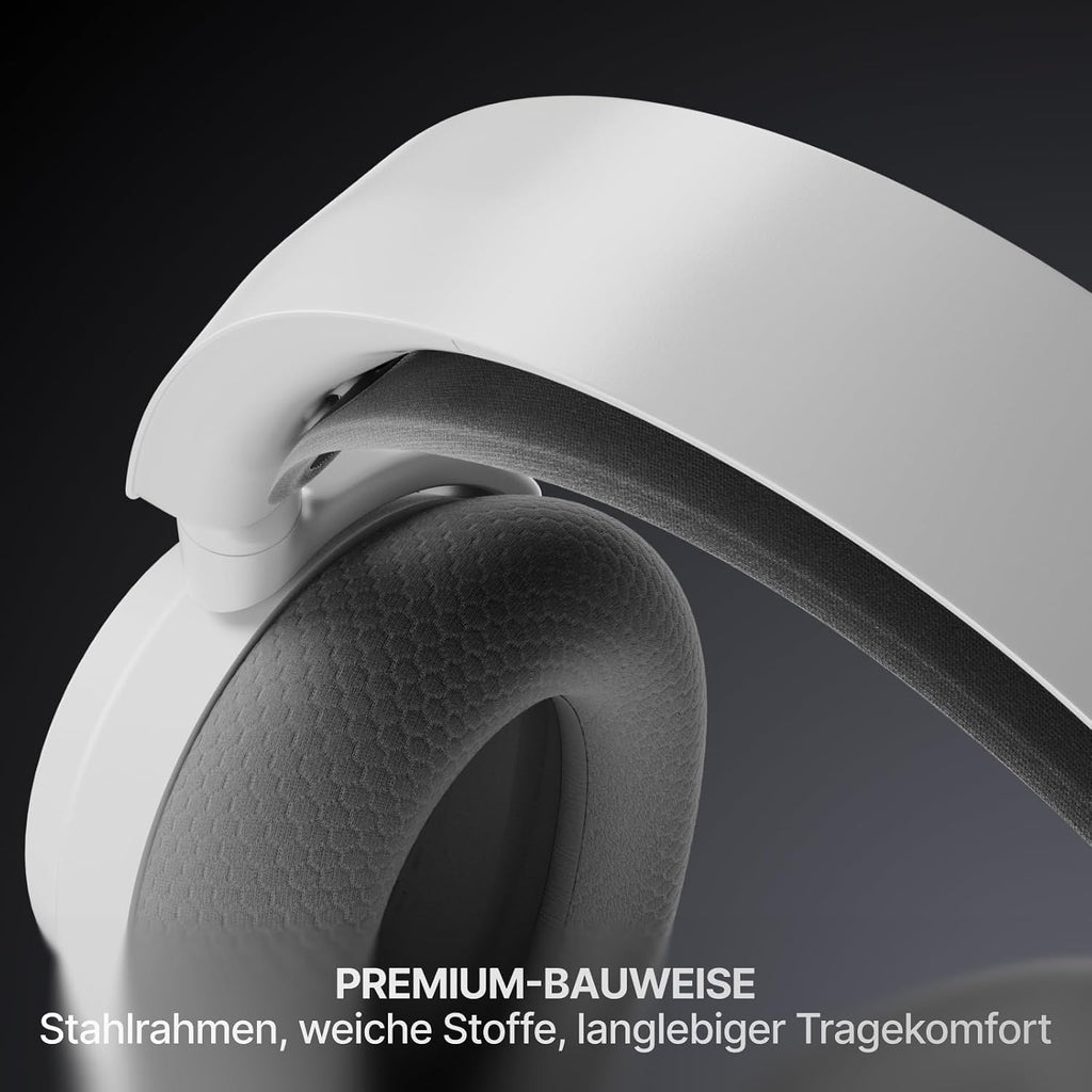 SteelSeries Arctis Nova 7 Wireless Gen 2 Multi-Plattform-Gaming-Headset - Echtzeit-App-Steuerung - Über 50 Std. Akkulaufzeit - 2,4 GHz/Bluetooth parallel möglich -PC, PS5, PS4, Switch 1/2, Mobilgeräte
