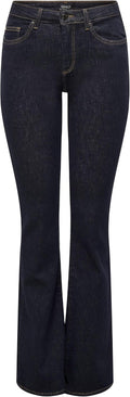 ONLY Female Flared fit Jeans ONLBLUSH Mittlere Taille Flared Jeans