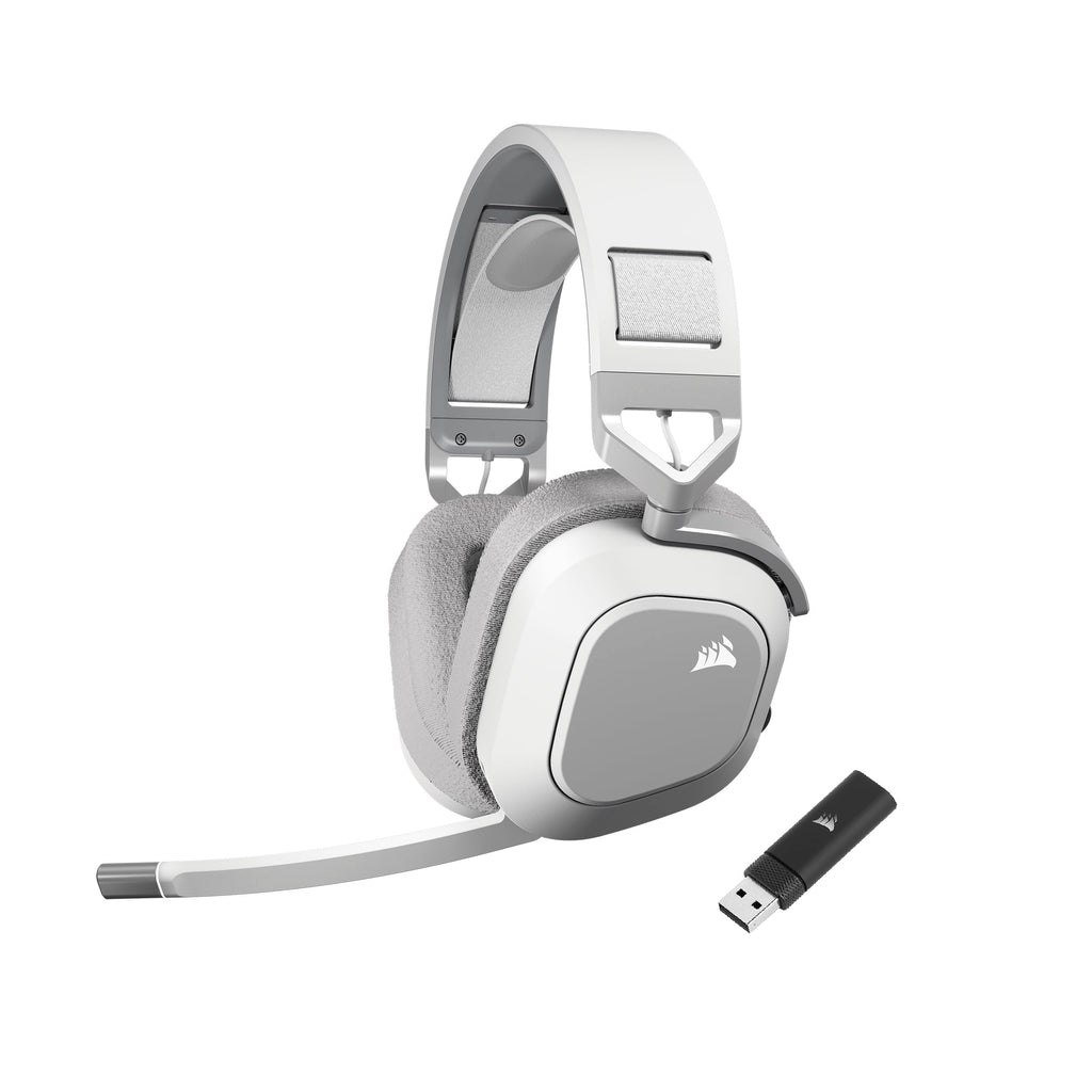 Corsair HS80 MAX Wireless Multiplattform-Gaming-Headset – Stahlgrau