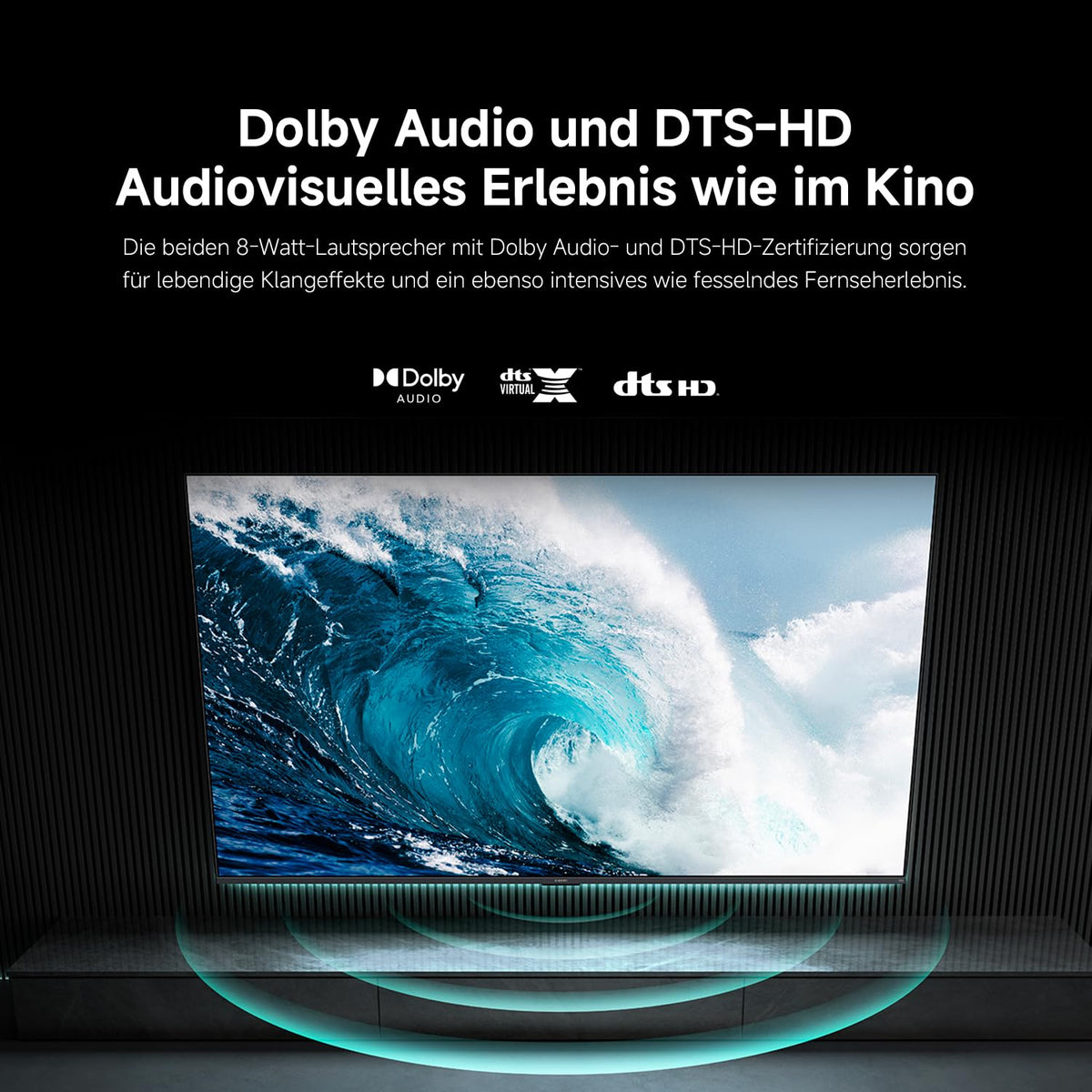 Xiaomi TV F 65 Zoll 2025, 4K UHD, Smart TV, Fire OS8, HDR10, L65MB-FAEU