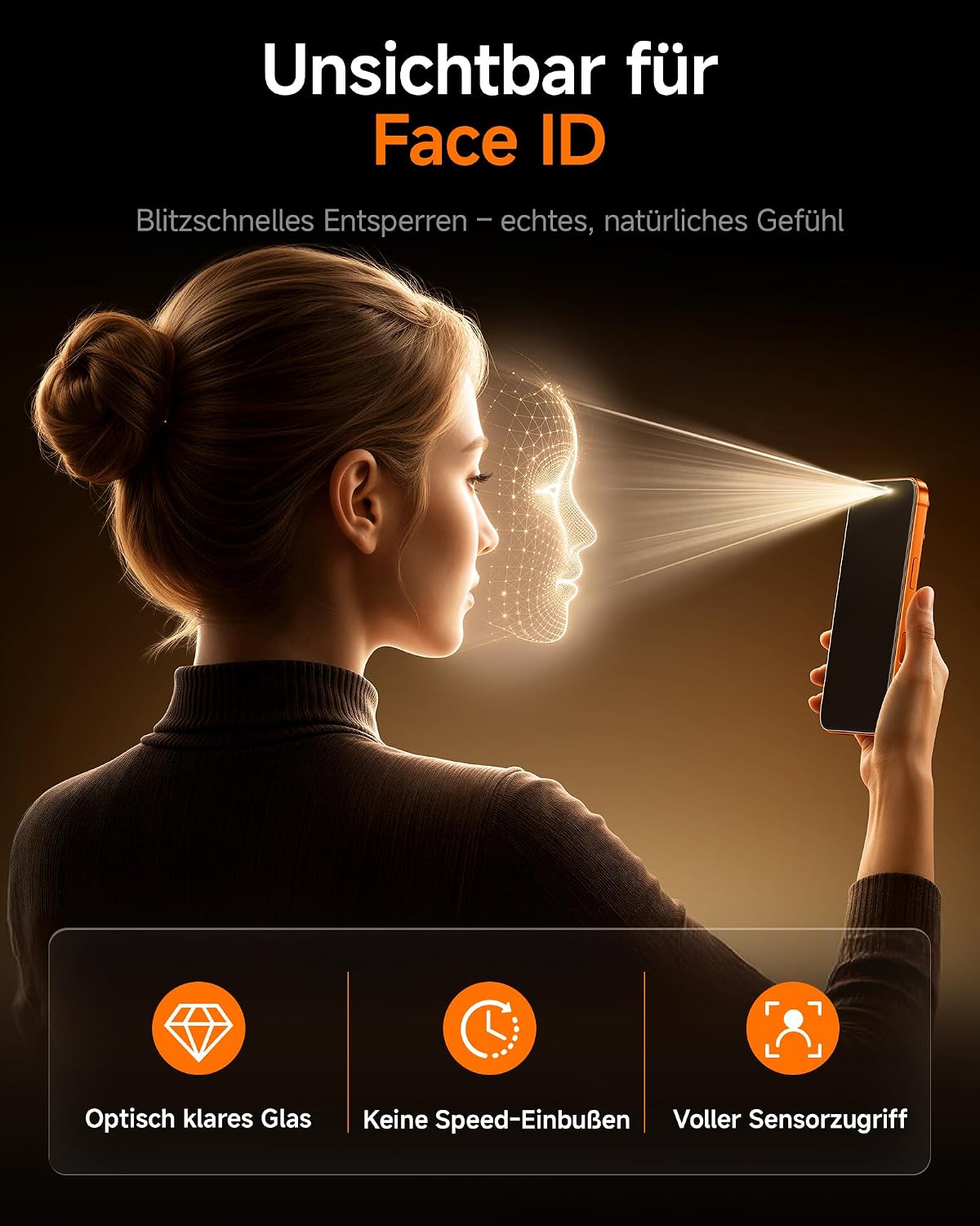 SMARTDEVIL 2 Pack Privatsphäre Schutz für iPhone 17 Panzerglas