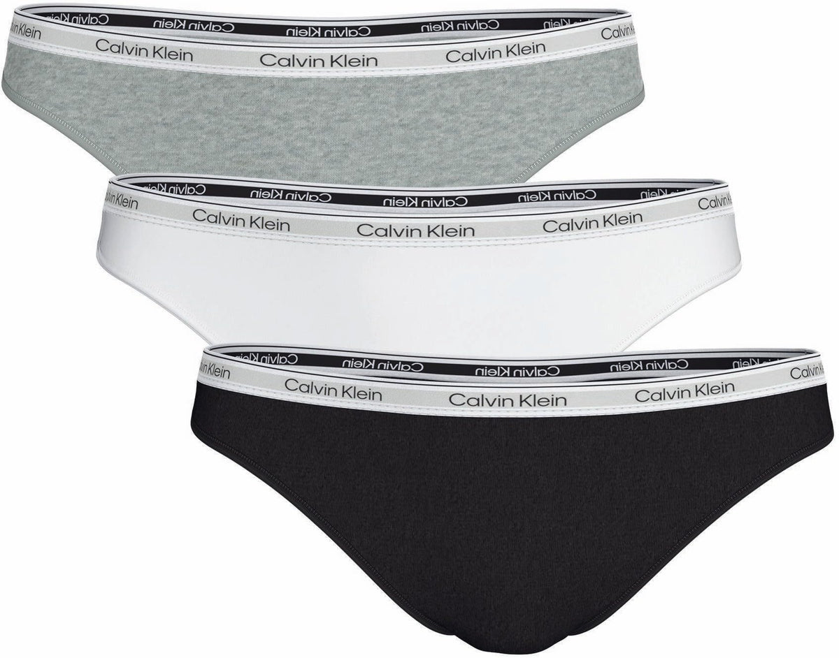 Calvin Klein Damen 3er Pack Strings mit Stretch