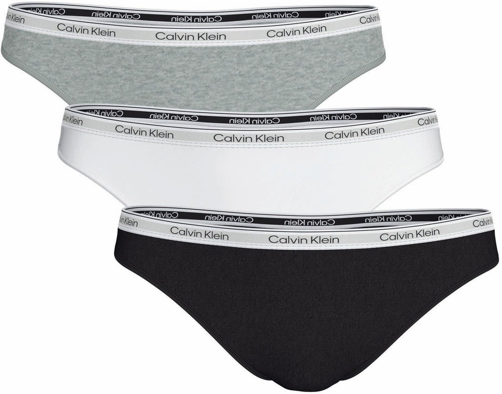 Calvin Klein Damen 3er Pack Strings mit Stretch