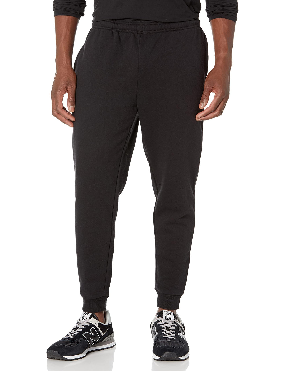 Amazon Essentials Men's Tracksuit Bottoms, Fleece, Comfortable Fit