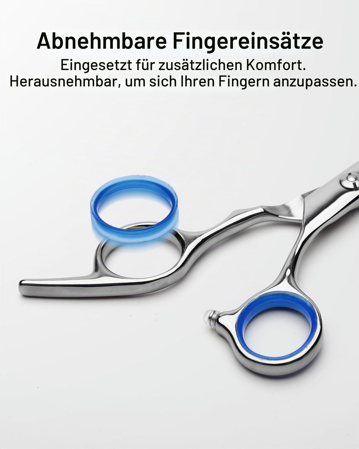 Haarschere Scharfe Friseurschere ULG 6.5 Zoll Präziser Schnitt Haarschnitt japanischer rostfrei edelstahl Rasiermesserscharf Effilierscheren