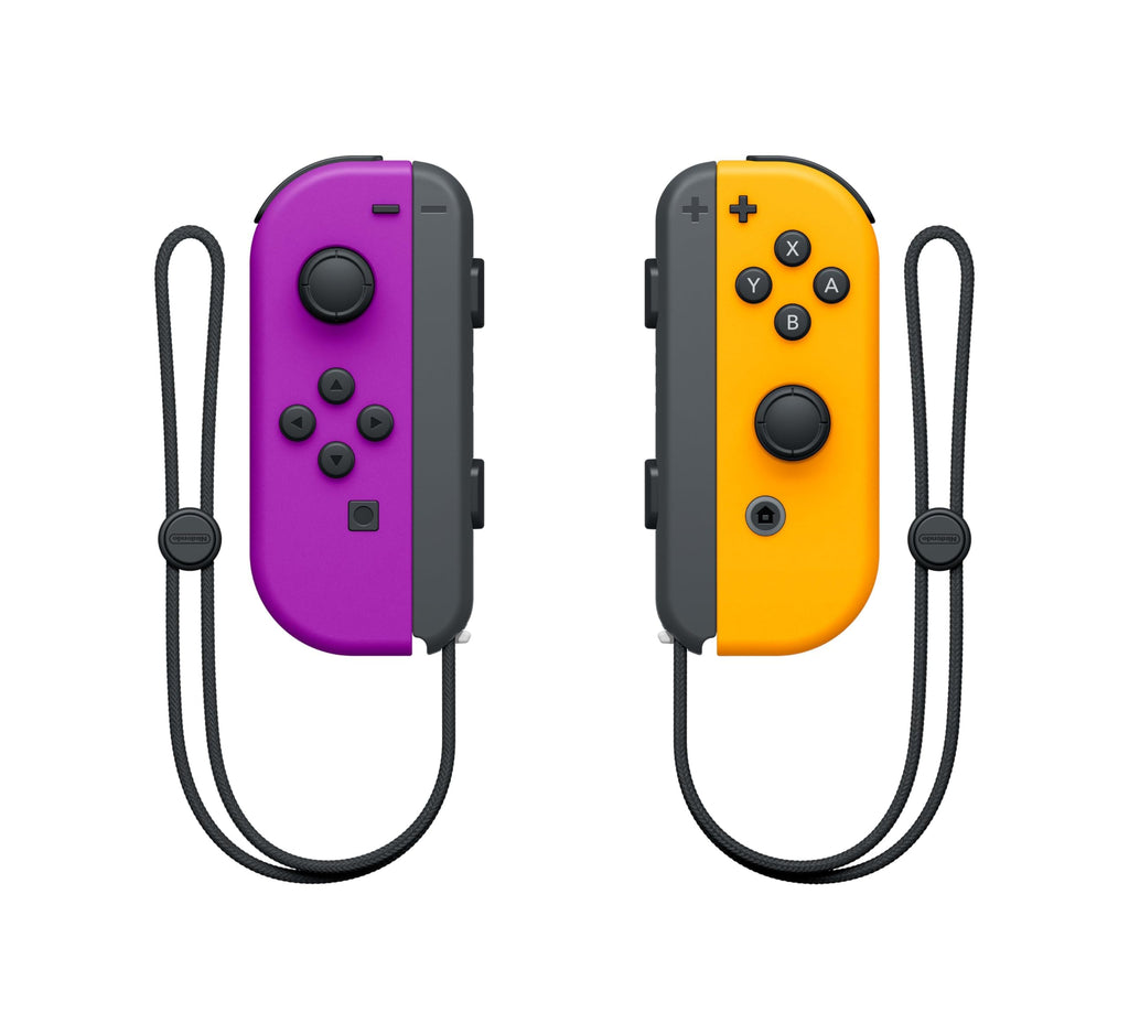 Nintendo Switch Joy-Con 2er-Set Neon-Lila/Neon-Orange