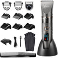 Hatteker 3-in-1 Herren Haarschneidemaschine Wasserdicht Barttrimmer