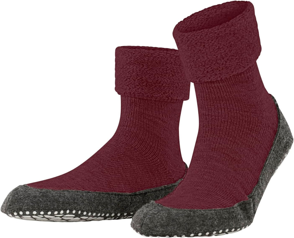 FALKE Herren Cosyshoe Stoppersocken atmungsaktive klimaregulierende geruchshemmende Wolle rutschfeste Noppen auf der Filzsohle komfortabel warm mit Plüsch strapazierfähig 1 Paar