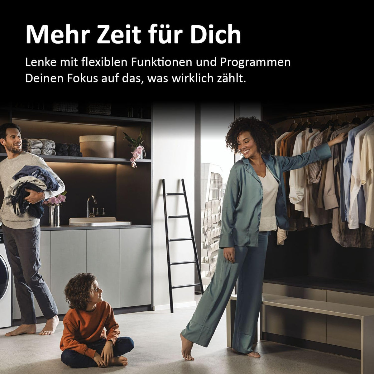 Haier Wärmepumpentrockner 9kg I G7 Serie I Klasse B I AI Power Inverter Motor, iOn Air Fresh, Pillow-Schontrommel, Automatik- & Hygiene-Programm, hOn AppI HD90-B667U1
