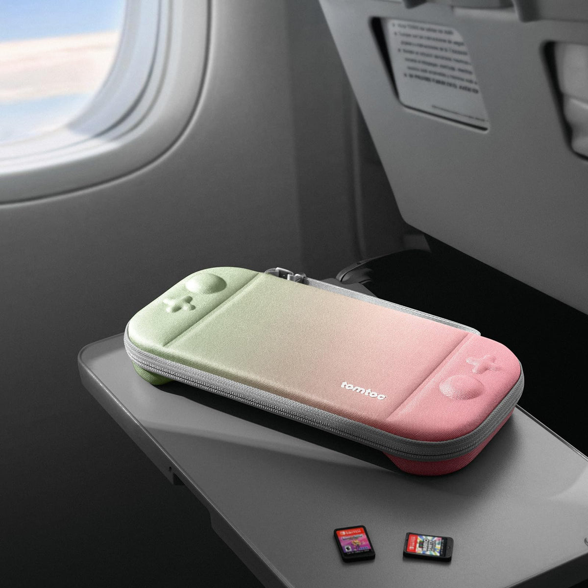 tomtoc Slim Tasche für Nintendo Switch 2, Schutz nach Militärstandard