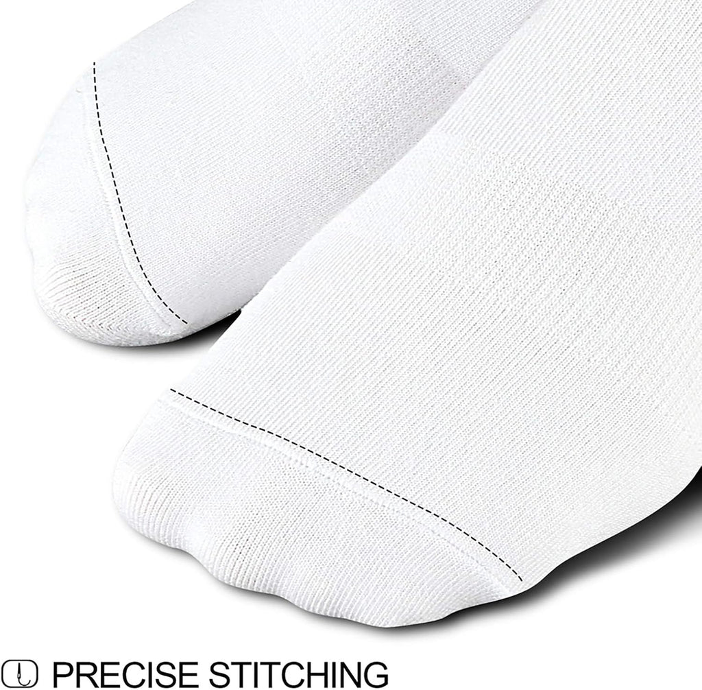 Wernies No Show Socks Women Low Cut Ankle Socks Non Slip 4/8 Pairs