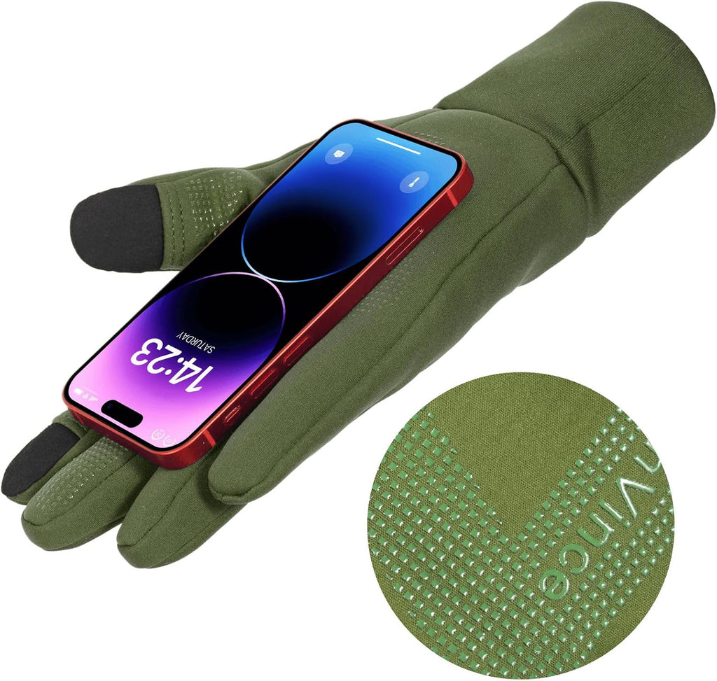FanVince Handschuhe Herren Damen Winterhandschuhe Thermo Touchscreen Warme Fahrradhandschuhe Geschenke
