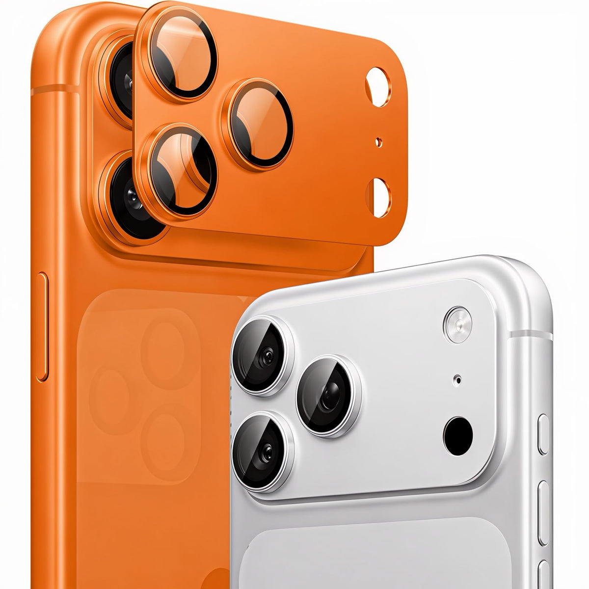 TORRAS für iPhone 18 Pro 9H+ Kratzfest Kameraschutz HD-Klares, Grau