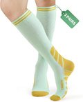 CAMBIVO Bas de Contention Femme Homme 3Paires, Chaussettes de Compression 20-30mmHg, Chaussette Contention Classe 2, pour Circulation Sanguine, Course a Pied, Voyage Avion, Sport, Running, Infirmiere
