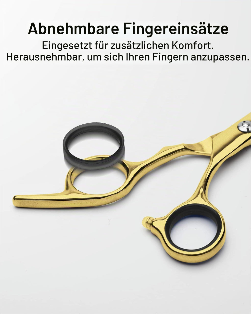 Haarschere Scharfe Friseurschere ULG 6.5 Zoll Präziser Schnitt Haarschnitt japanischer rostfrei edelstahl Rasiermesserscharf Effilierscheren