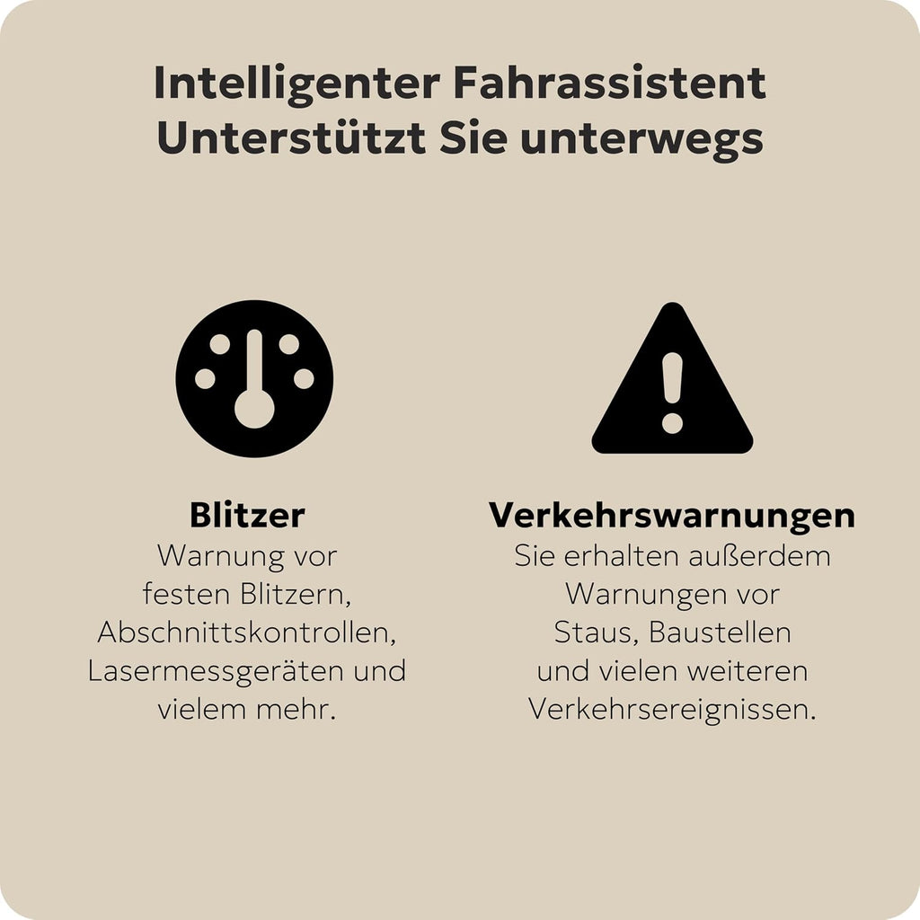 Needit Drive One 2 Verkehrsassistent I Offizieller Partner von Blitzer.de