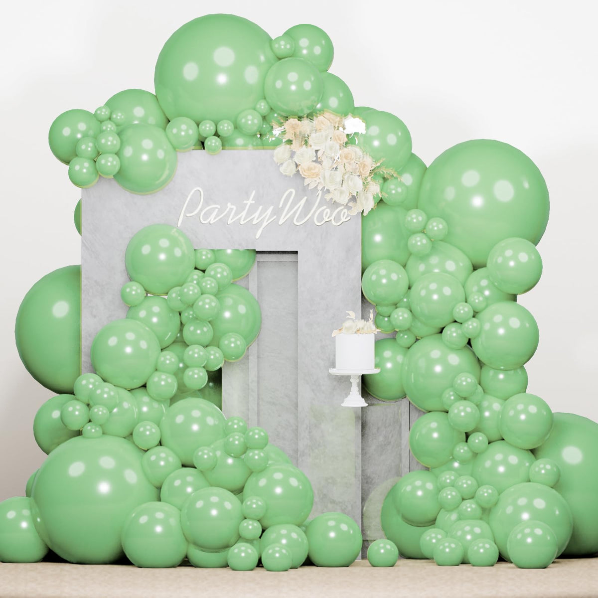 PartyWoo Black Balloons 140pcs Different Sizes of 18 12 10 5 Inch