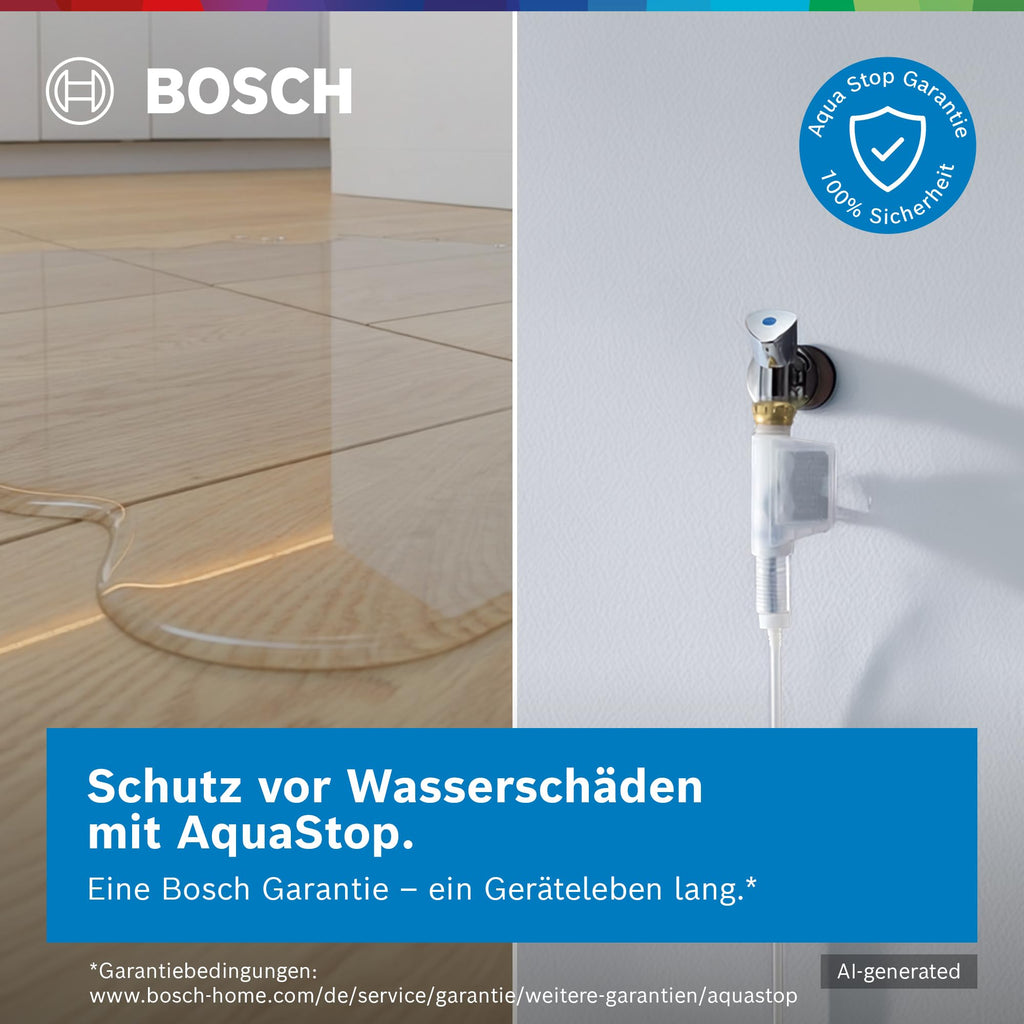 Bosch SMU4EVS08E, Serie 4, Smarter Unterbau-Geschirrspüler 60 cm, Besteckschublade, Spülmaschine mit Programmassistent, besonders Leise, höhenverstellbarer Oberkorb, Automatische Türöffnung, Edelstahl