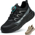 Chaussures de Sécurité Hommes Légère Basket Securite Femme Chaussures de Travail Embout en Acier Respirantes Antidérapante Chaussures de Sécurité