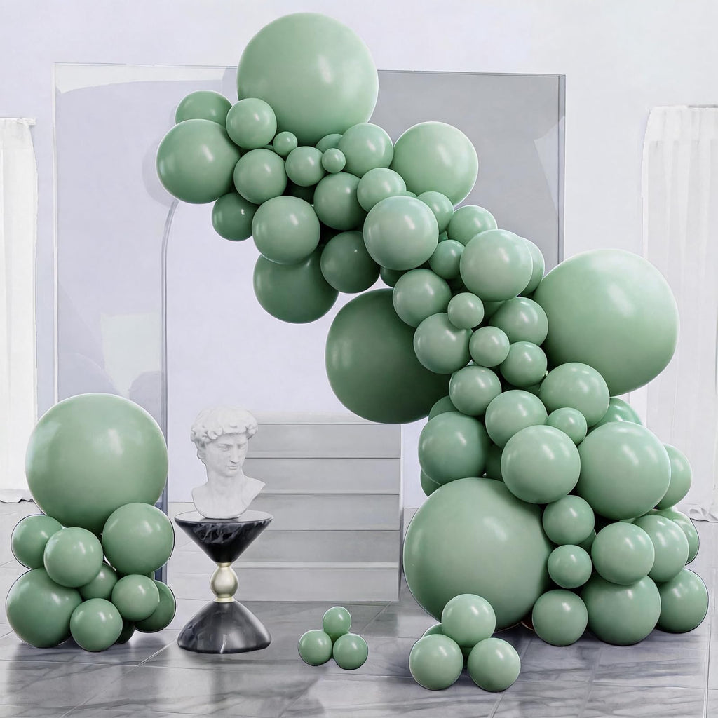 PartyWoo Black Balloons 140pcs Different Sizes of 18 12 10 5 Inch