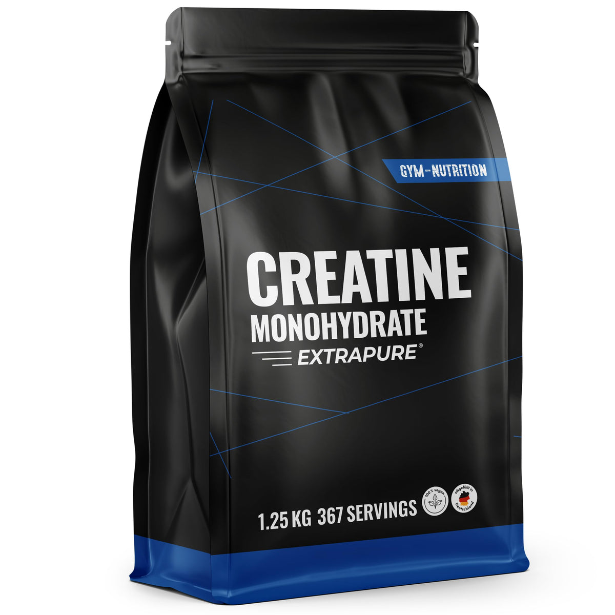 Creatin Monohydrat Pulver – 500g – Mikronisierte Qualität